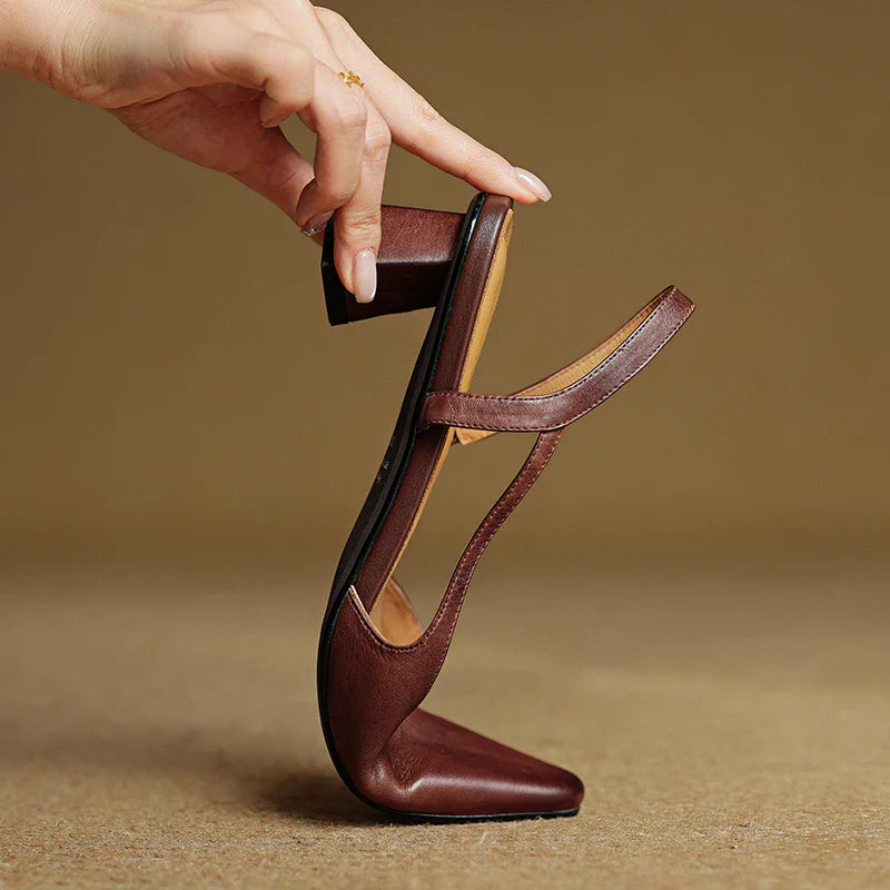 Marisol | Leather Heels