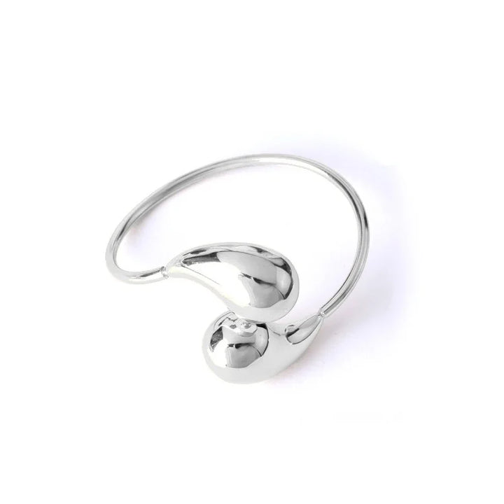 Bold Water Drop Bangle Bracelet