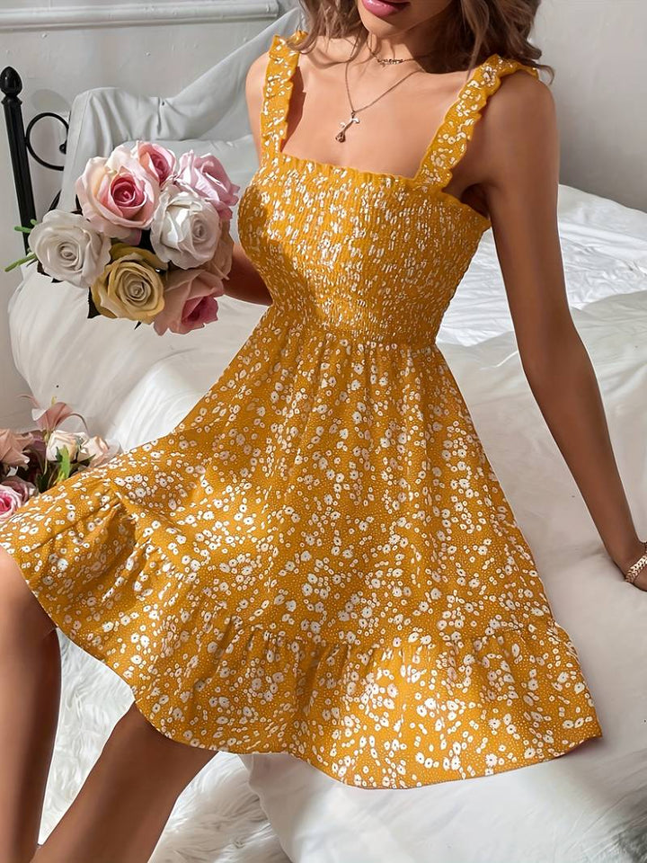Seraphina | Sleeveless Floral Dress