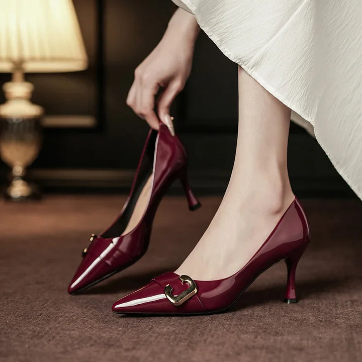 Lysandra | Patent Leather Heels