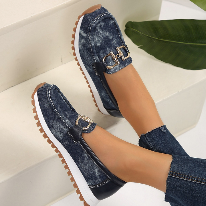 Monica Secrets | Hybrid Buckle Loafers