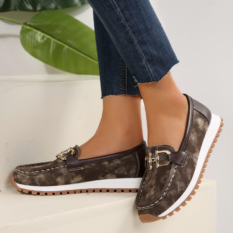 Monica Secrets | Hybrid Buckle Loafers