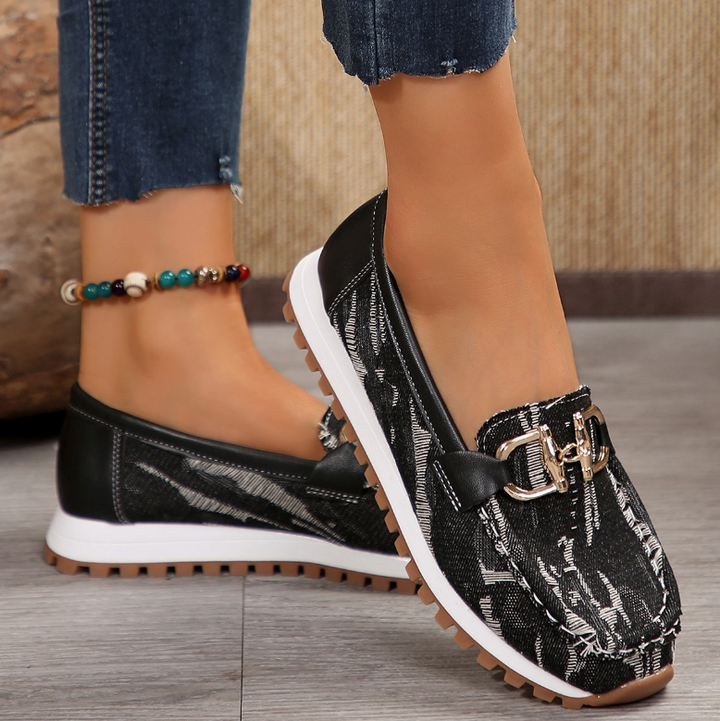 Monica Secrets | Hybrid Buckle Loafers