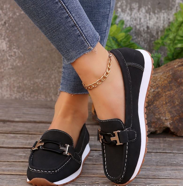 Monica Secrets | Connected Chain Loafers