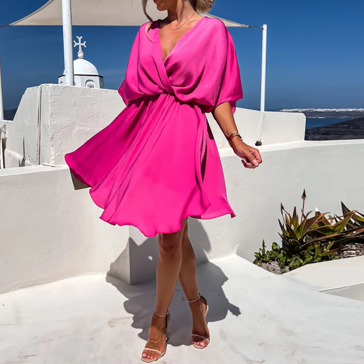 Sabrina | High Waist Mini Dress