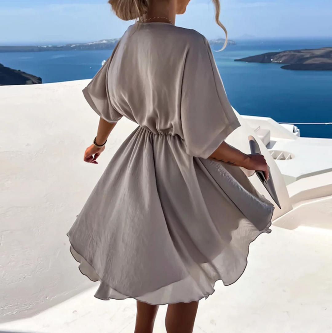 Sabrina | High Waist Mini Dress