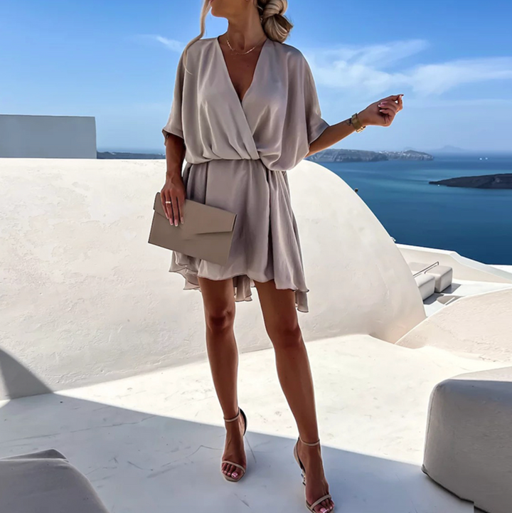 Sabrina | High Waist Mini Dress