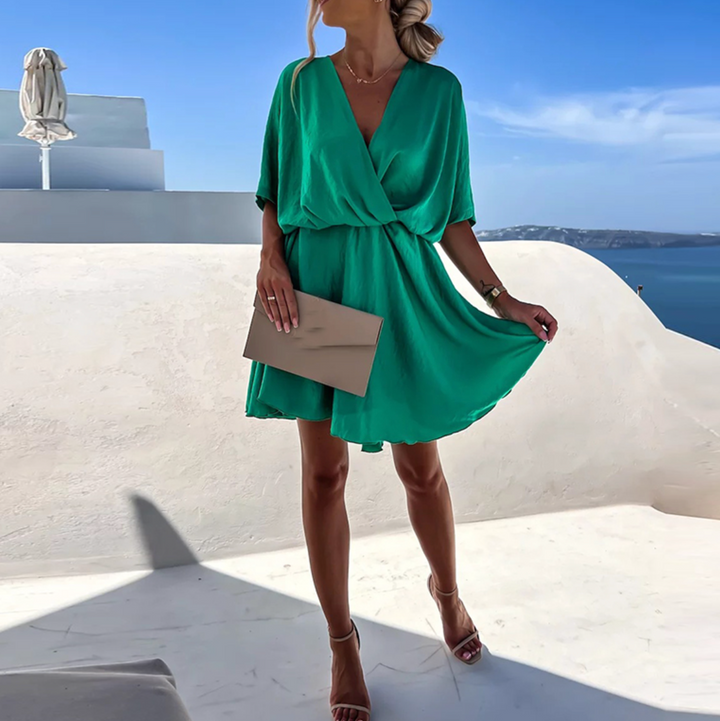 Sabrina | High Waist Mini Dress
