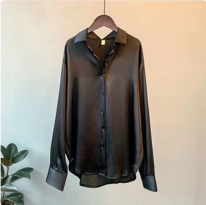 Iris | Satin Blouse