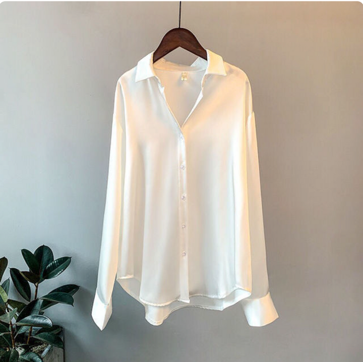Iris | Satin Blouse