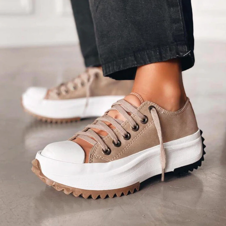Elowen | Canvas Platform Sneakers