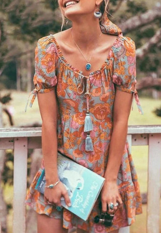 Isolde | V-Neck Summer Dress