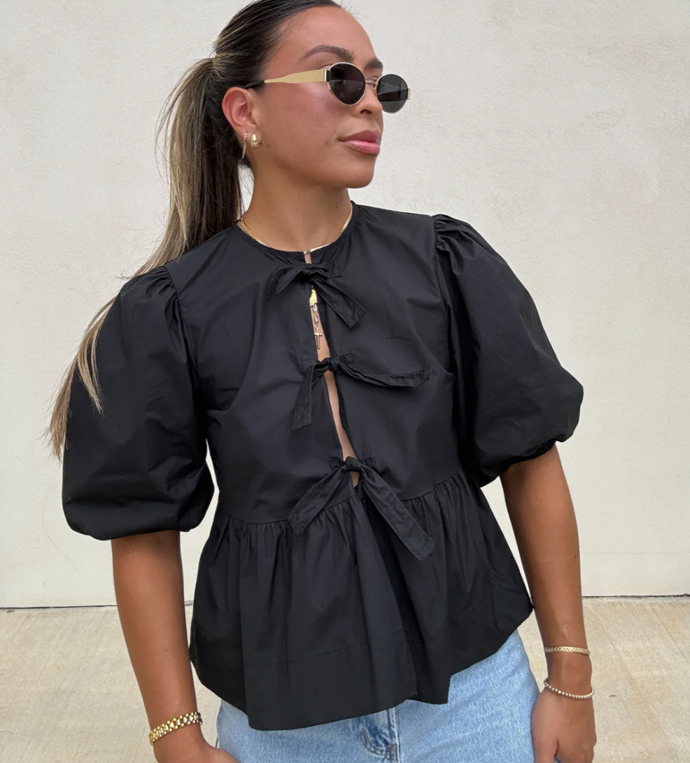 Elena | Puff Sleeve Blouse