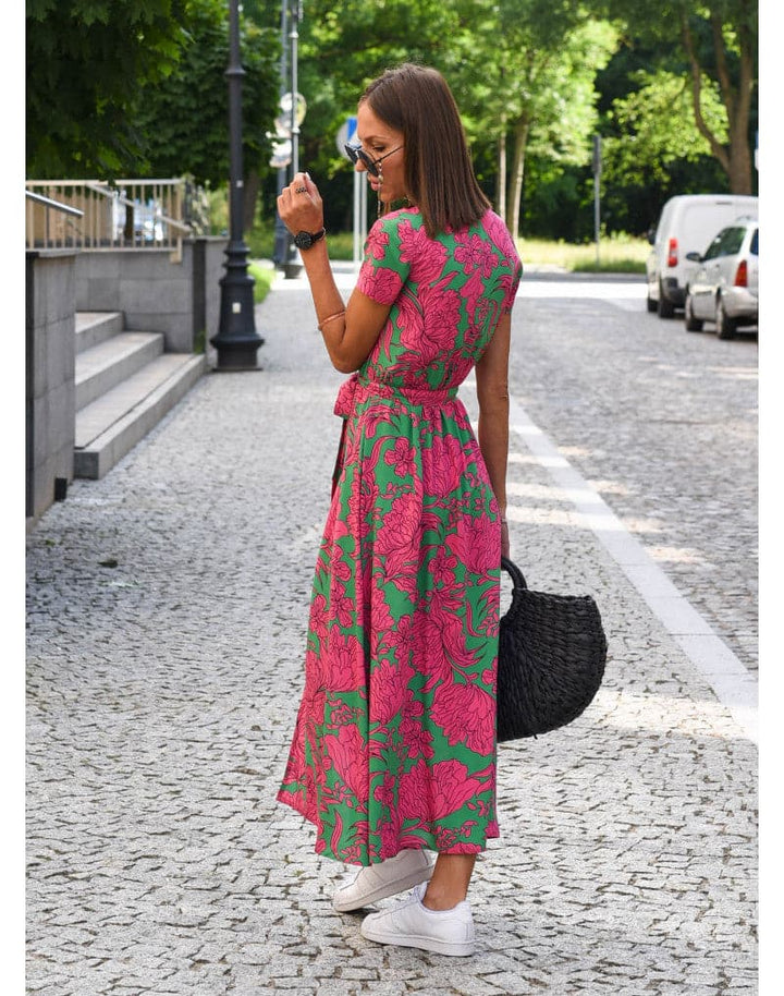 Lena | V-Neck Wrap Dress