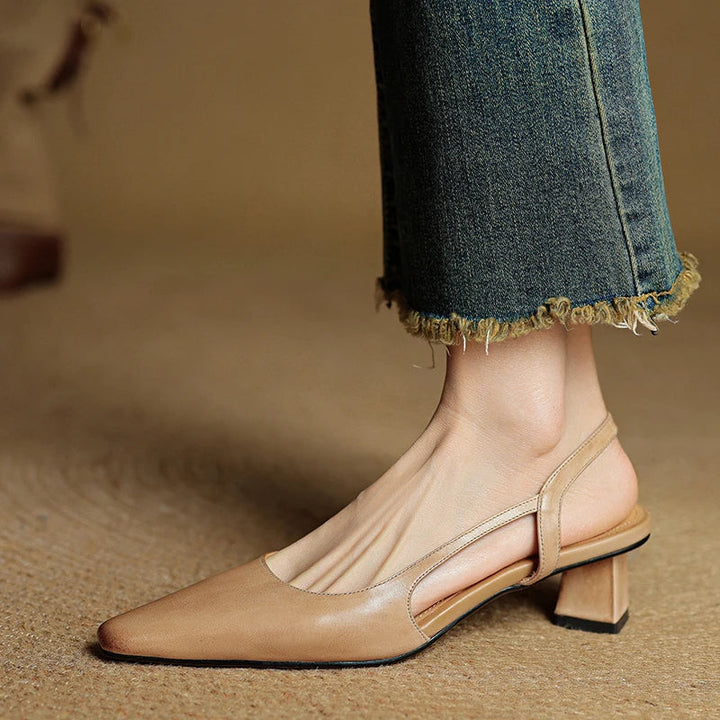 Marisol | Leather Heels