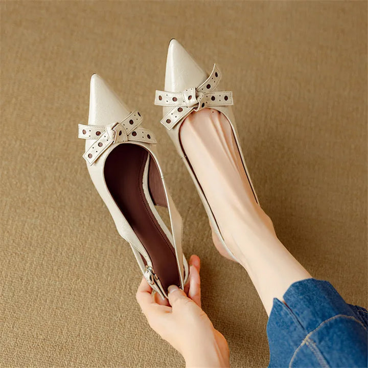 Sophie | Leather Heels