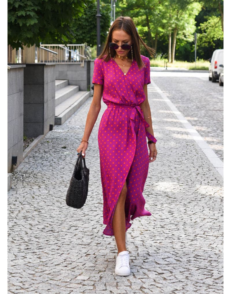 Lena | V-Neck Wrap Dress