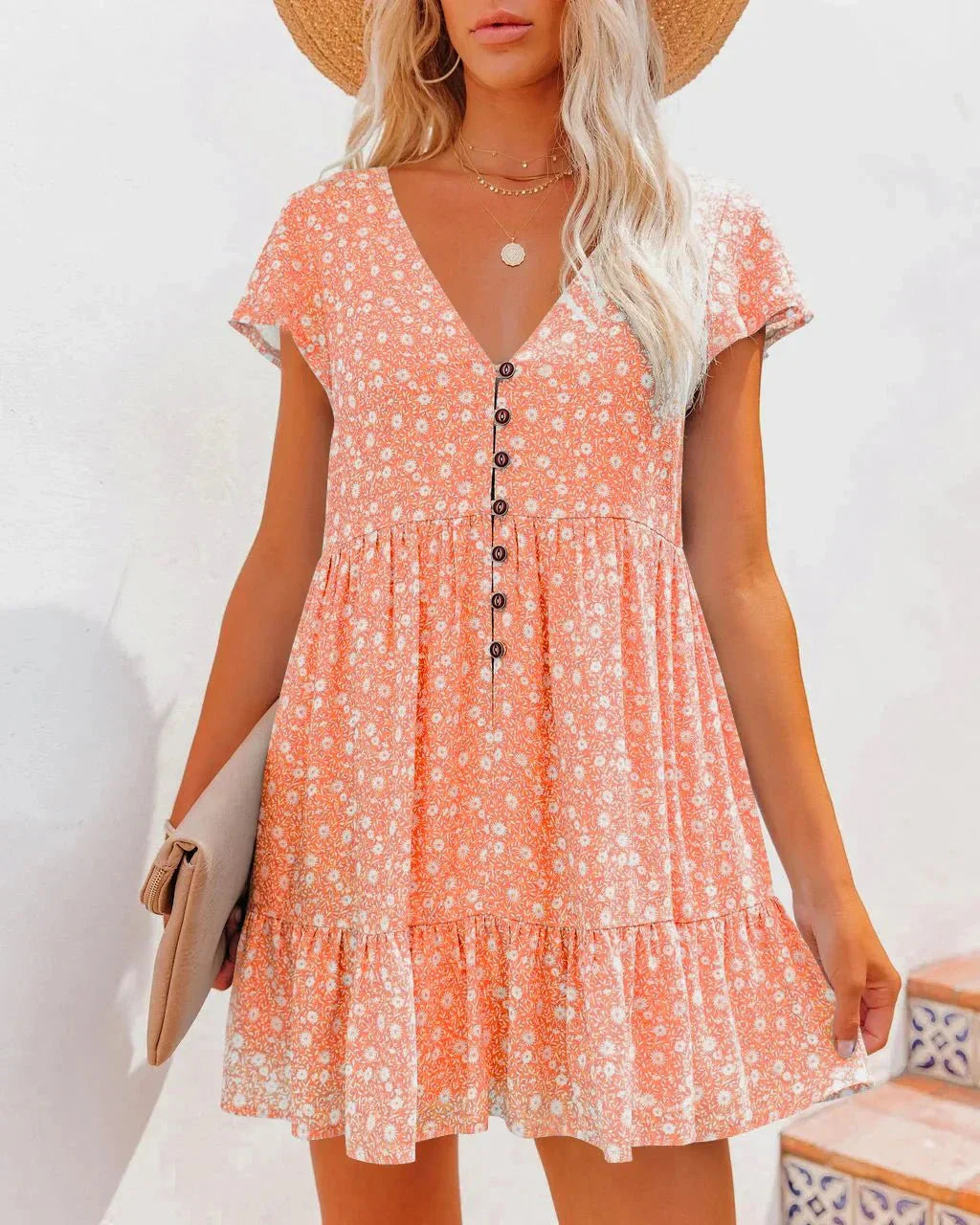 Eleanora | Floral Midi Dress