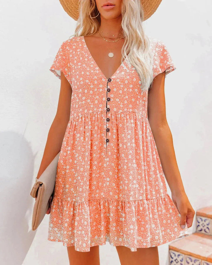 Eleanora | Floral Midi Dress