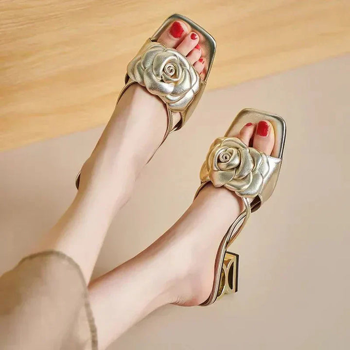 Elowen | Floral Sandals