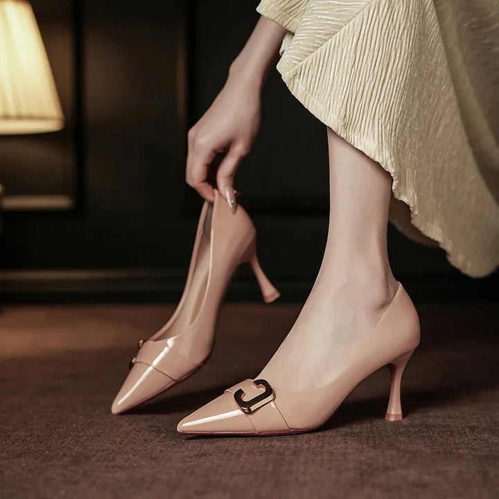 Lysandra | Patent Leather Heels
