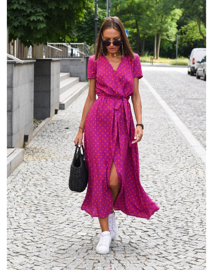 Lena | V-Neck Wrap Dress
