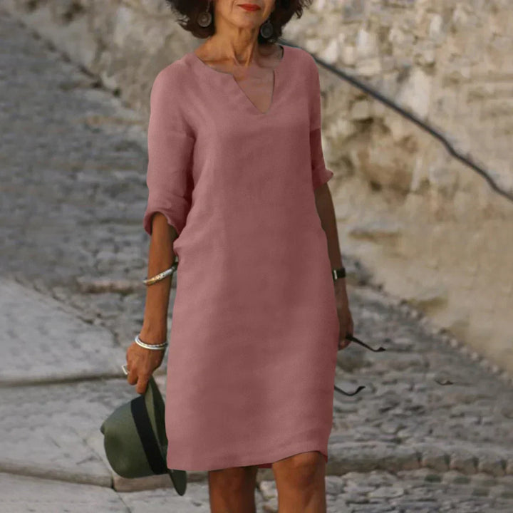 Amara | V-Neck Dress