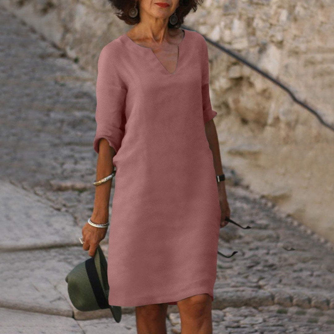 Amara | V-Neck Dress