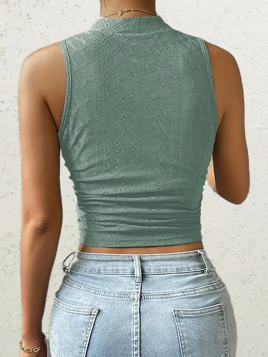 Lydia | Tailored Sleeveless Top
