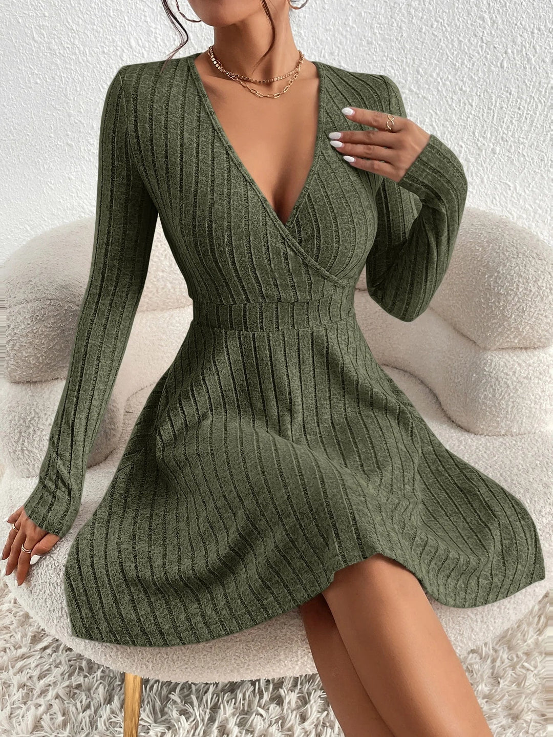 Clara | V-Neck Dress