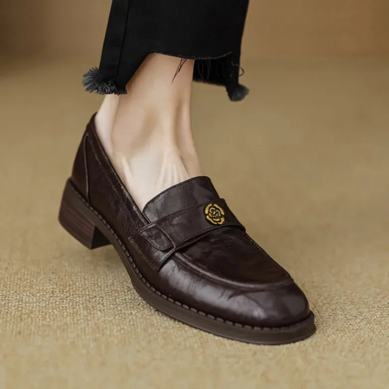 Monica Secrets | Heeled Loafers