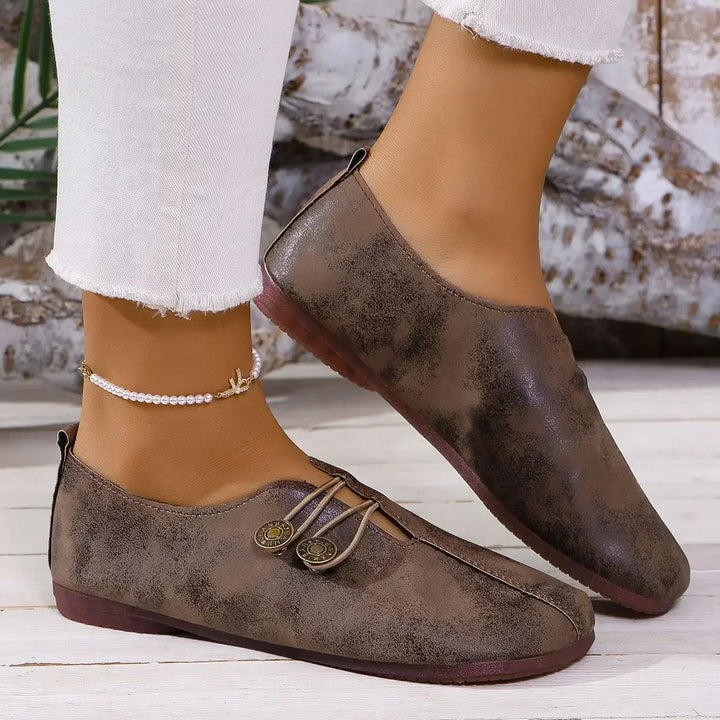 Elowen | Suede Loafers