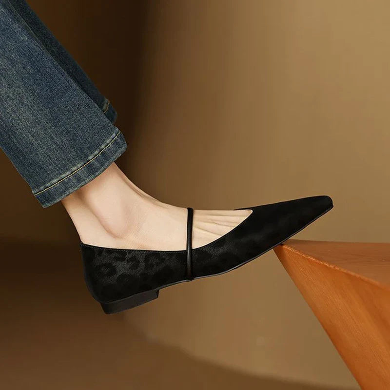 Mireille | Leather Flats
