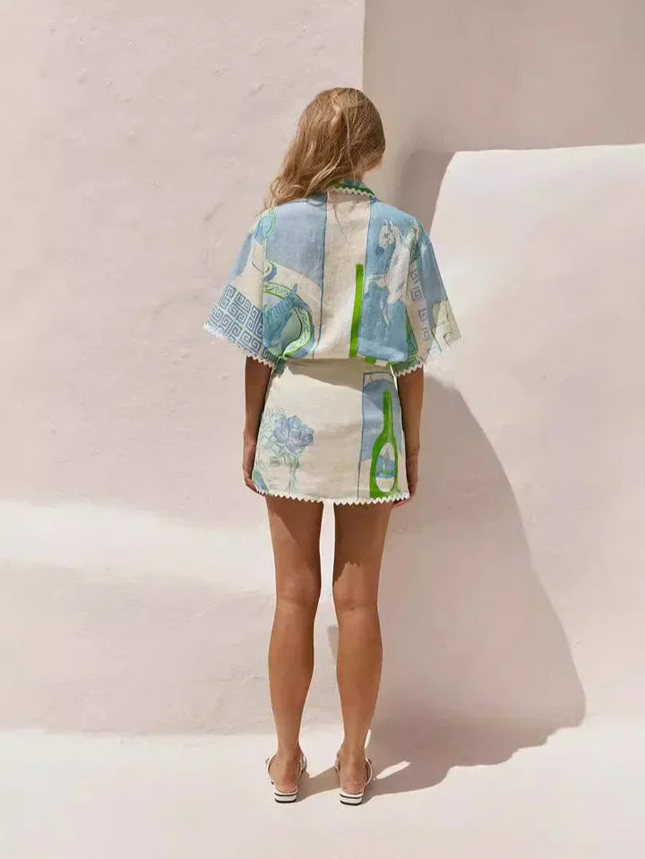 Anouk | Chic Patchwork Set
