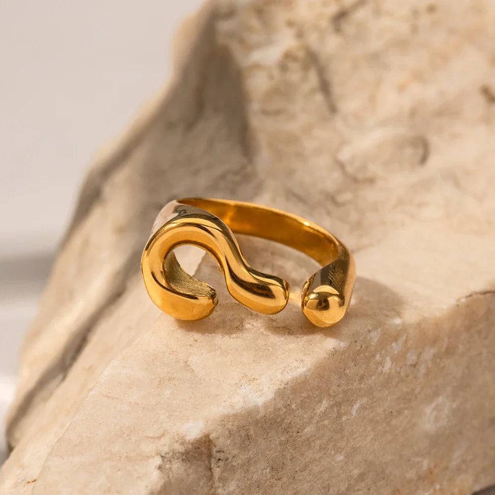 Dainty Confusion Question Ring