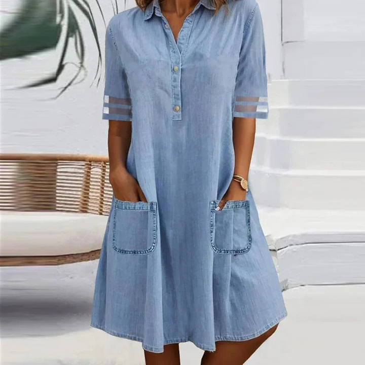 Sophie | Denim Mini Dress