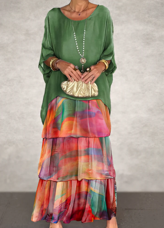 Fiona | Flowing Maxi Dress