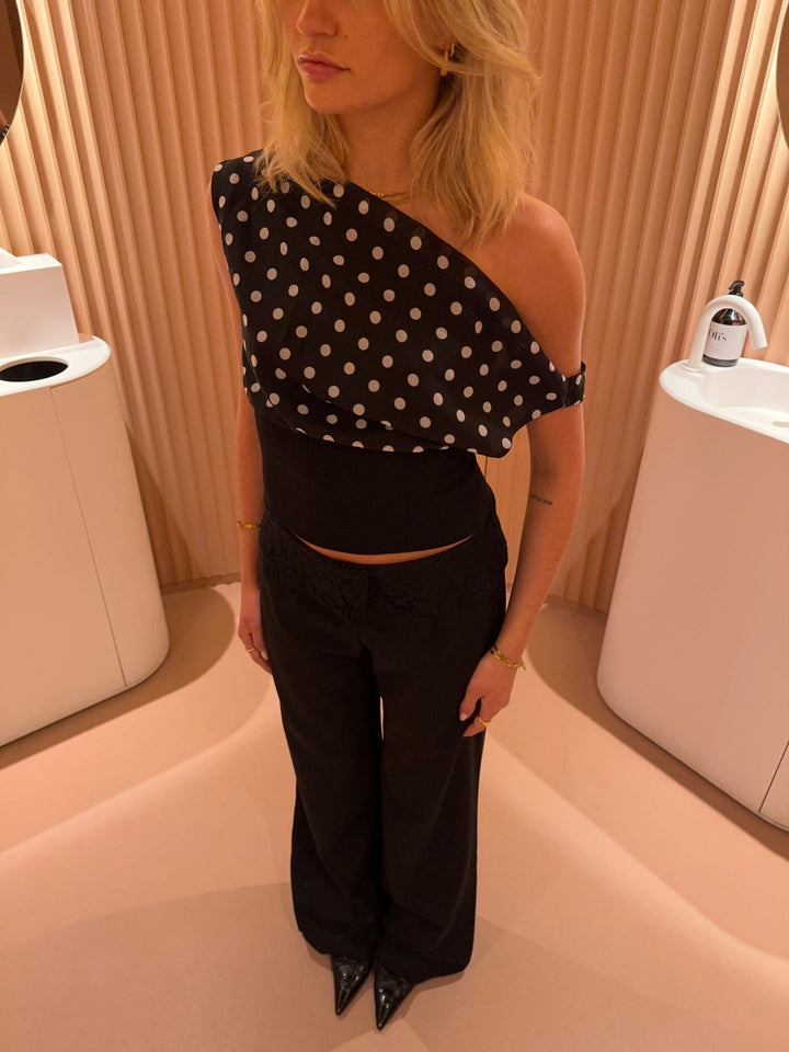 Mirella | Polka Dotted Top