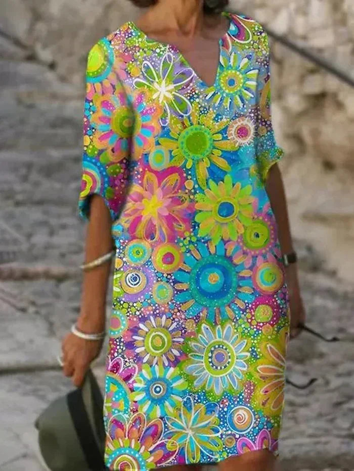 Sofia | Floral Pattern Dress