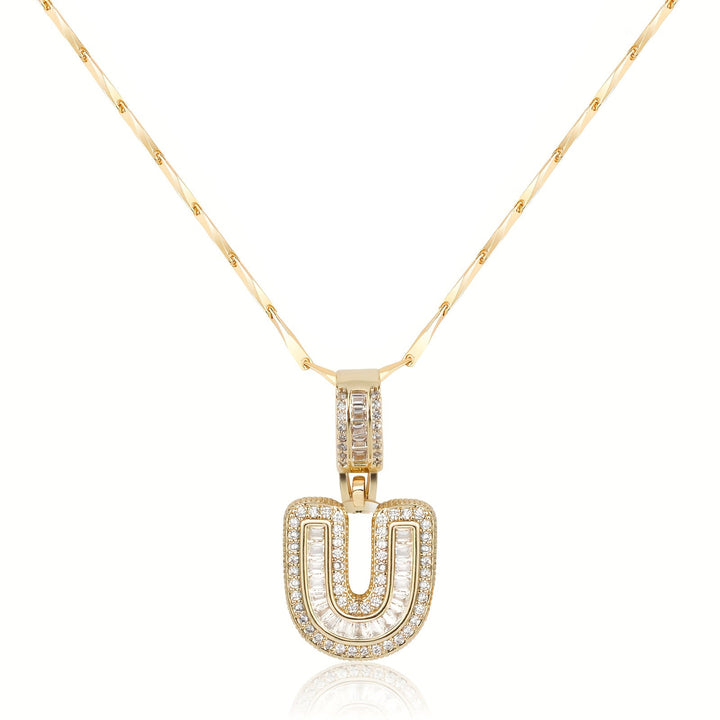 Bold Initial Necklace