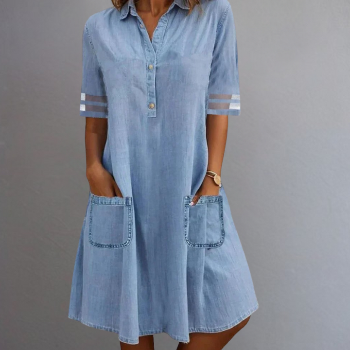 Sophie | Denim Mini Dress