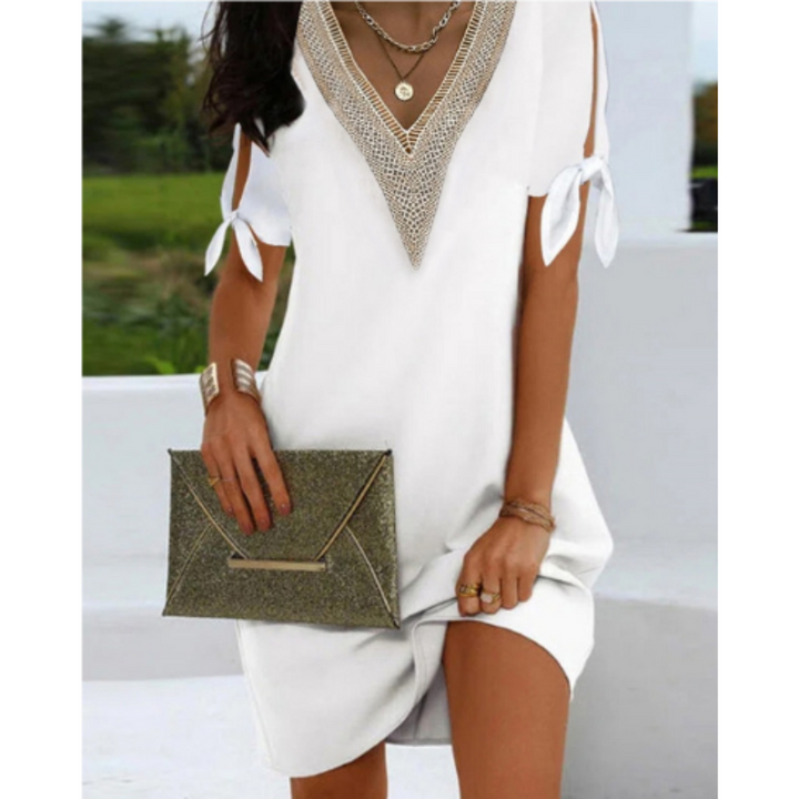 Saoirse | V-Neck Tunic Dress