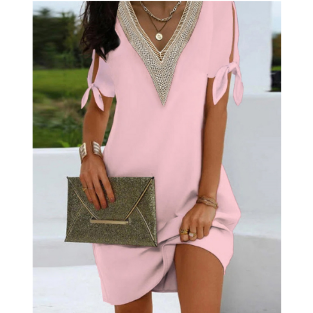 Saoirse | V-Neck Tunic Dress
