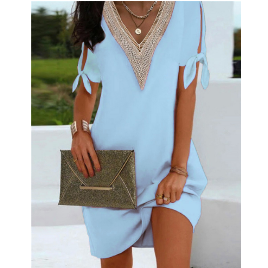 Saoirse | V-Neck Tunic Dress