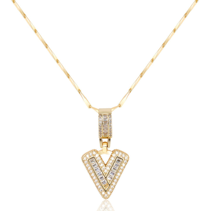 Bold Initial Necklace