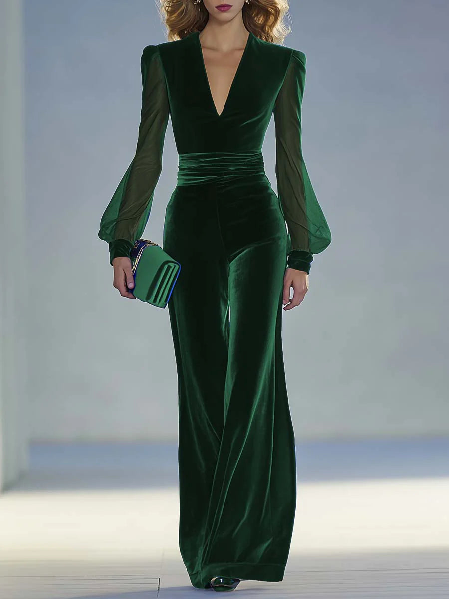 Sabrina | V-Neck Jumpsuit