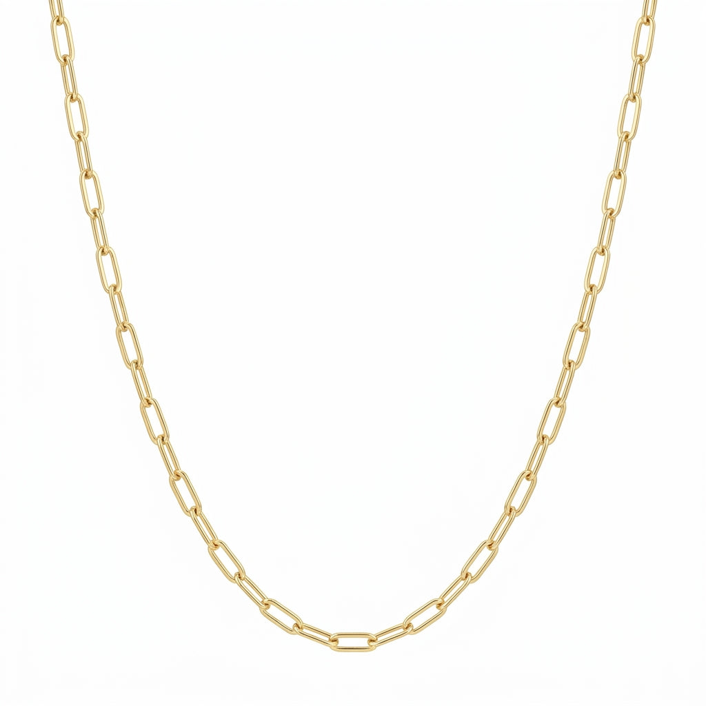 Monica Secrets Classics Paperclip Necklace