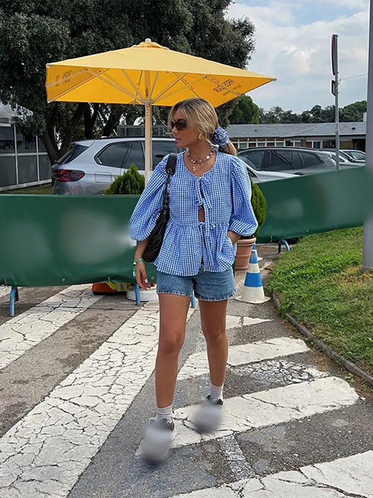 Elena | Puff Sleeve Blouse