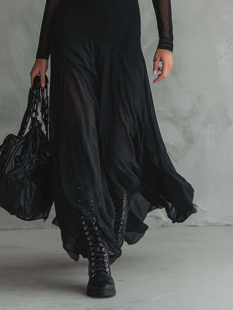 Aveline | Elegant Flowy Dress