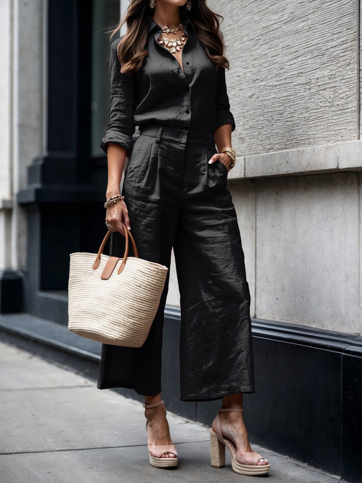 Clara | Elegant Shirt Set